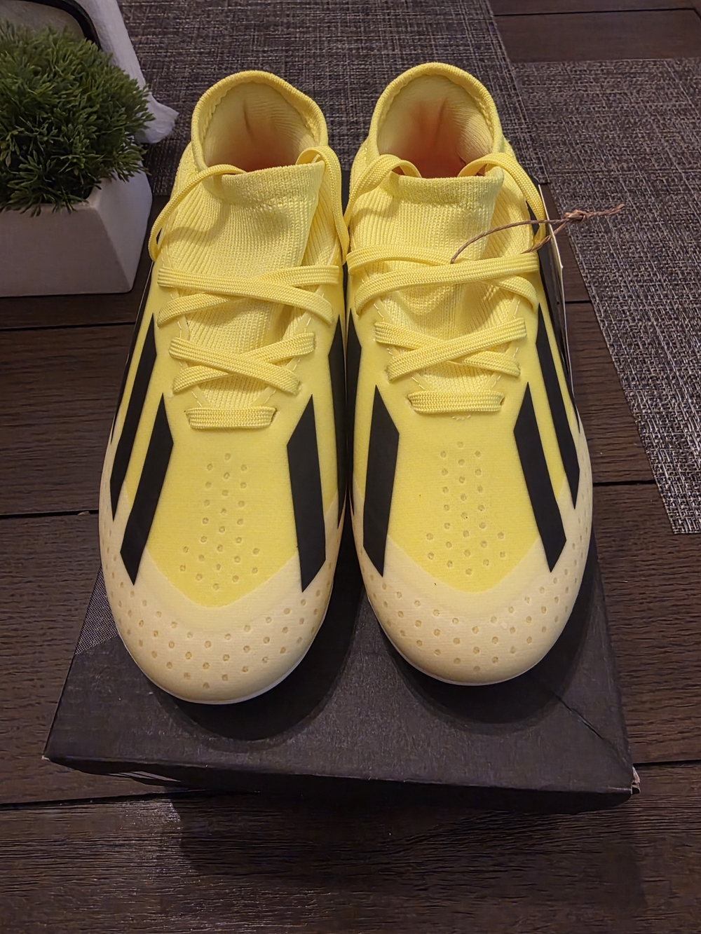 Kids Adidas X Crazyfast League FG J Soccer Cleats NWT sz 1 Kids